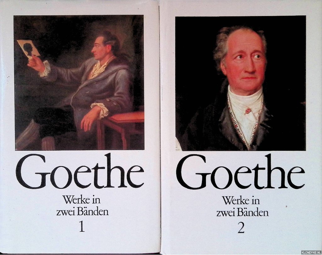 Goethe, Johann Wolfgang von - Werke in zwei Bnden (2 volumes)