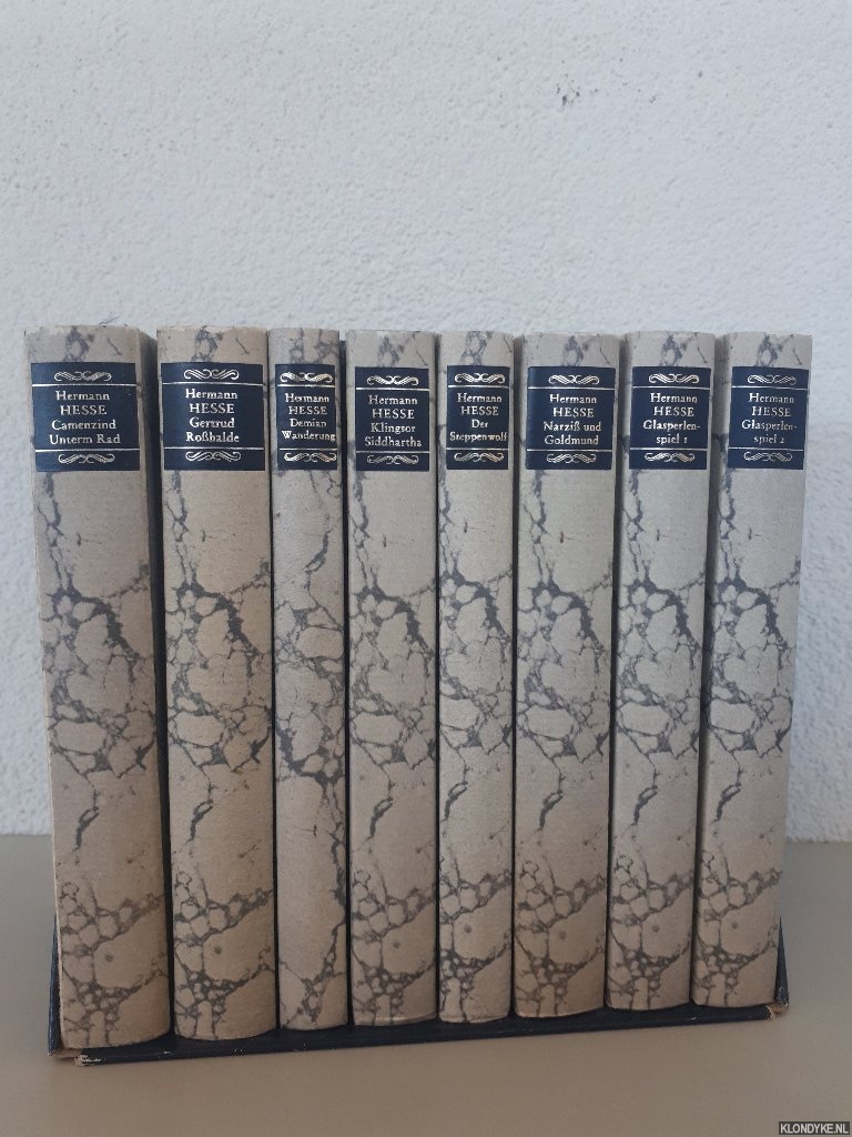 Hesse, Herrmann - Die Romane und die grosse Erzhlungen (8 volumes in box)