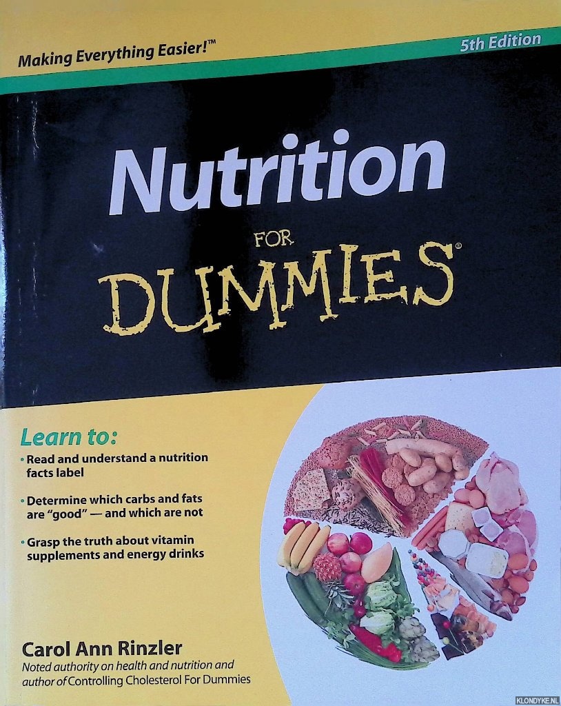 Rinzler, Carol Ann - Nutrition For Dummies