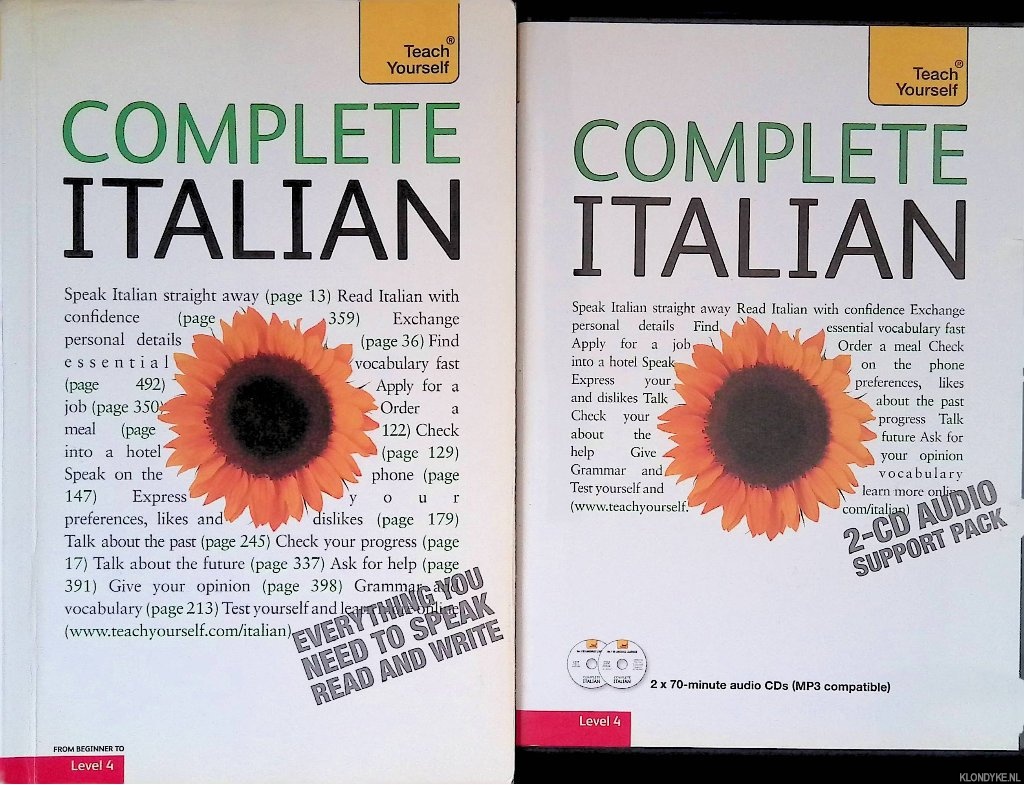 Lymbery, Sylvia - Perfect Your Italian: Teach Yourself + 2CD