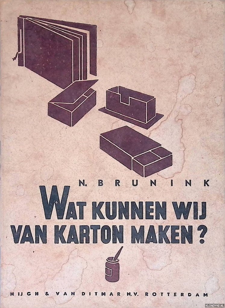 Bunink, N. - Wat kunnen wij van Karton maken?