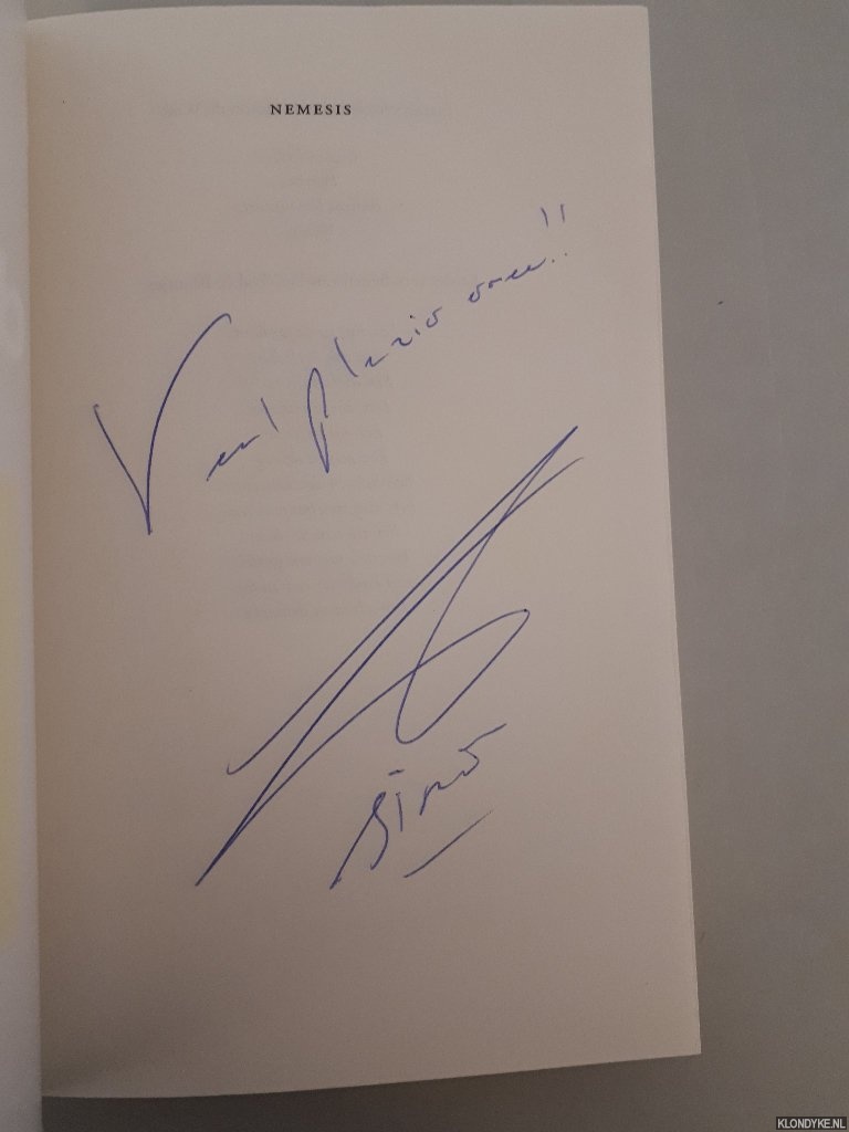 Waal, Simone de - Nemesis *GESIGNEERD*