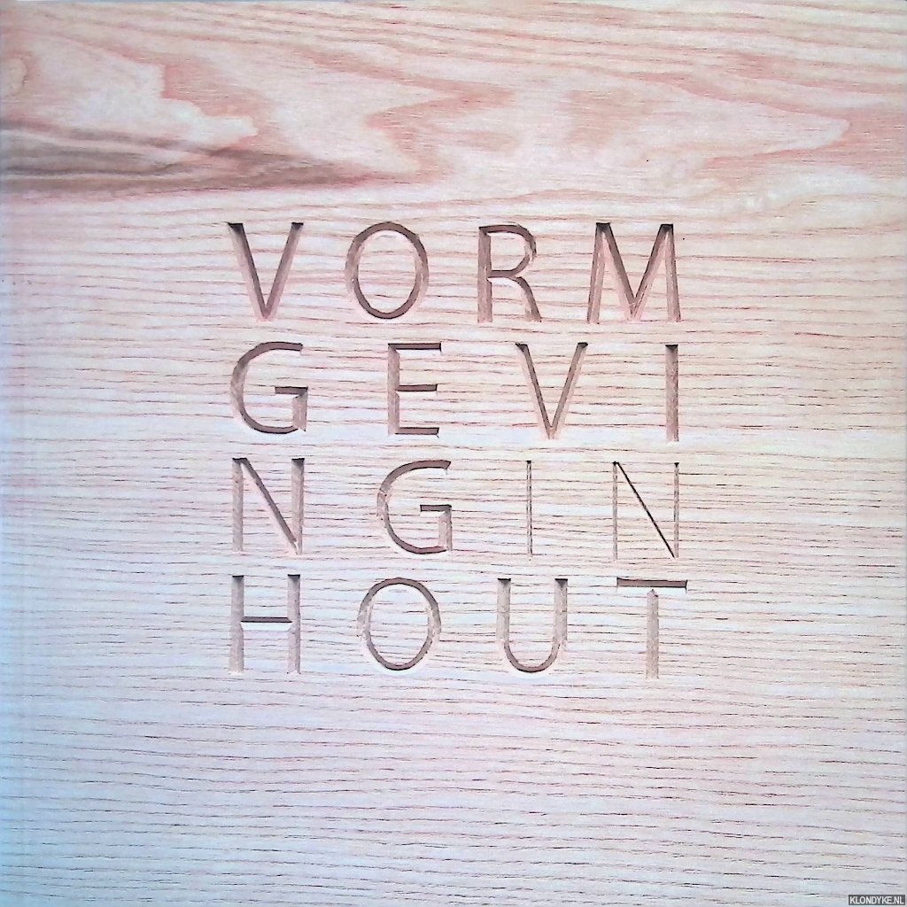 Verbeeck, Marije - Vormgeving in hout
