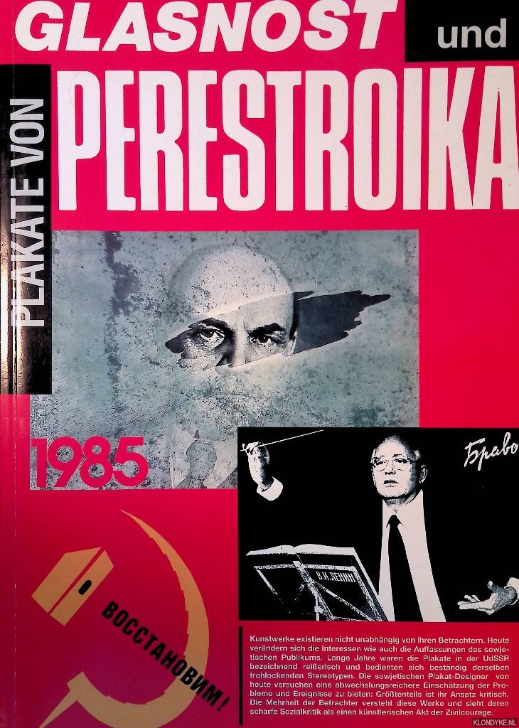 Jegorow, Alexander & Viktor Litwinow - Plakate von Glasnost und Perestroika