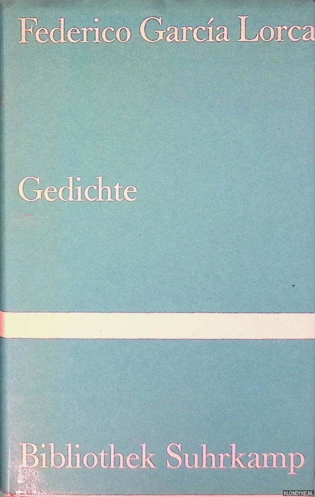 Lorca, Federico Garca - Gedichte