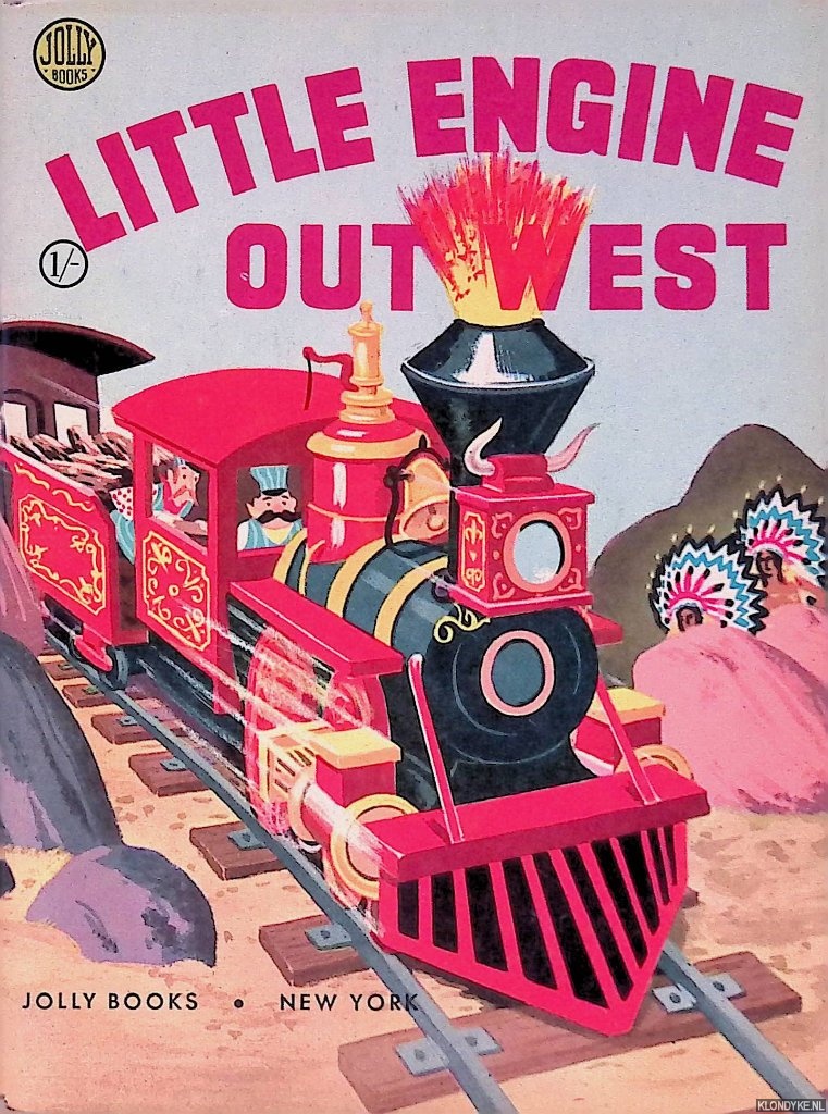 Hearn, Nila o' & Charles Payzant & John J. Knight (illustrators) - Little Engine Out West