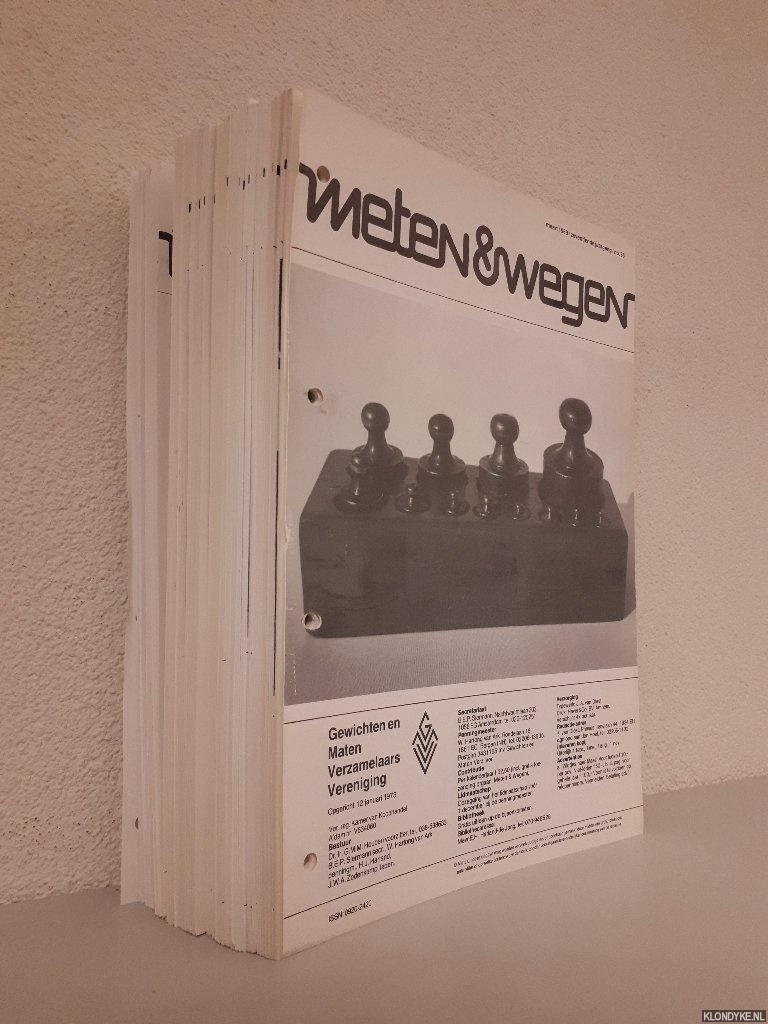 Diest, A. van - en anderen (redactie) - Weten & Wegen (35 afleveringen)