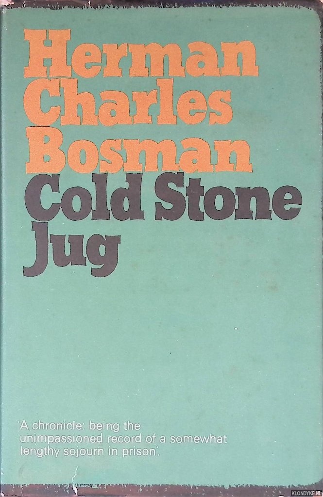 Bosman, Herman Charles - Cold Stone Jug