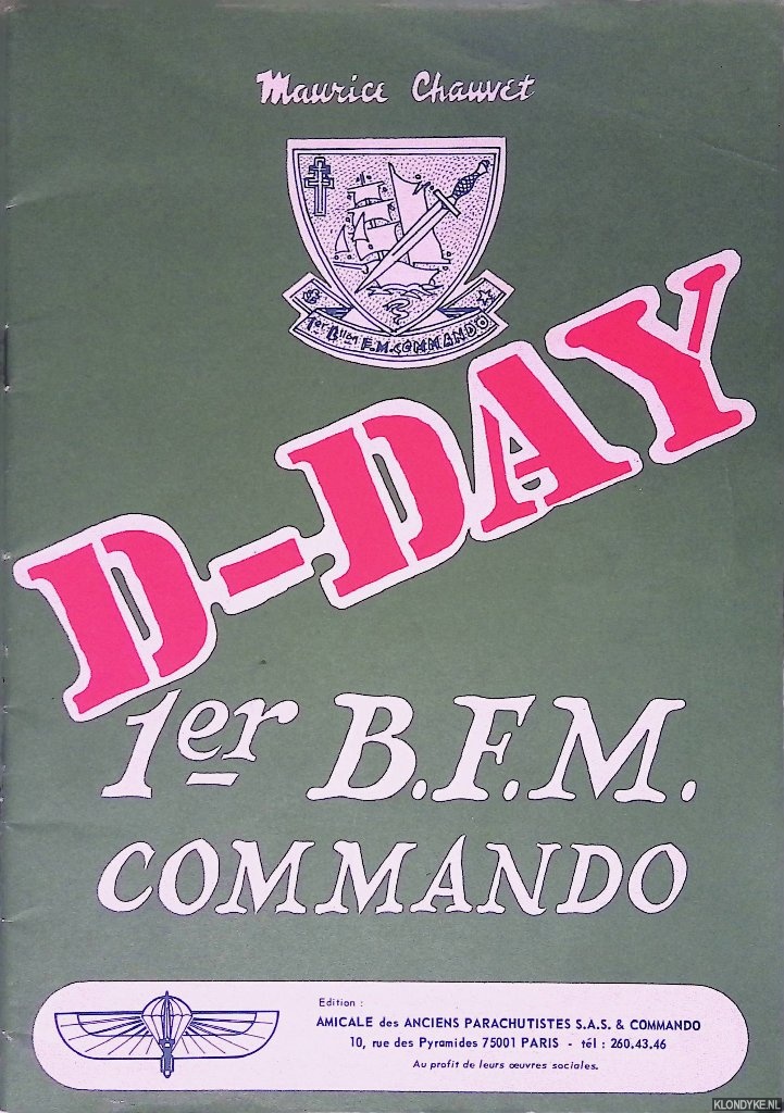 Chauvet, Maurice - D-Day: 1er B.F.M. Commando