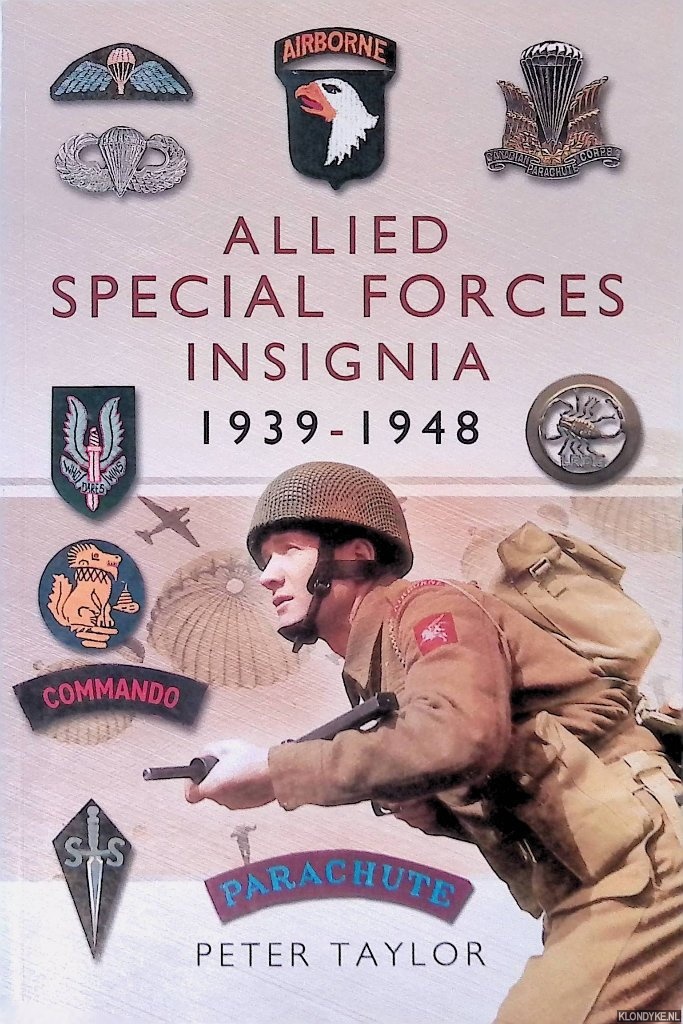 Taylor, Peter - Allied Special Forces Insignia 1939-1948
