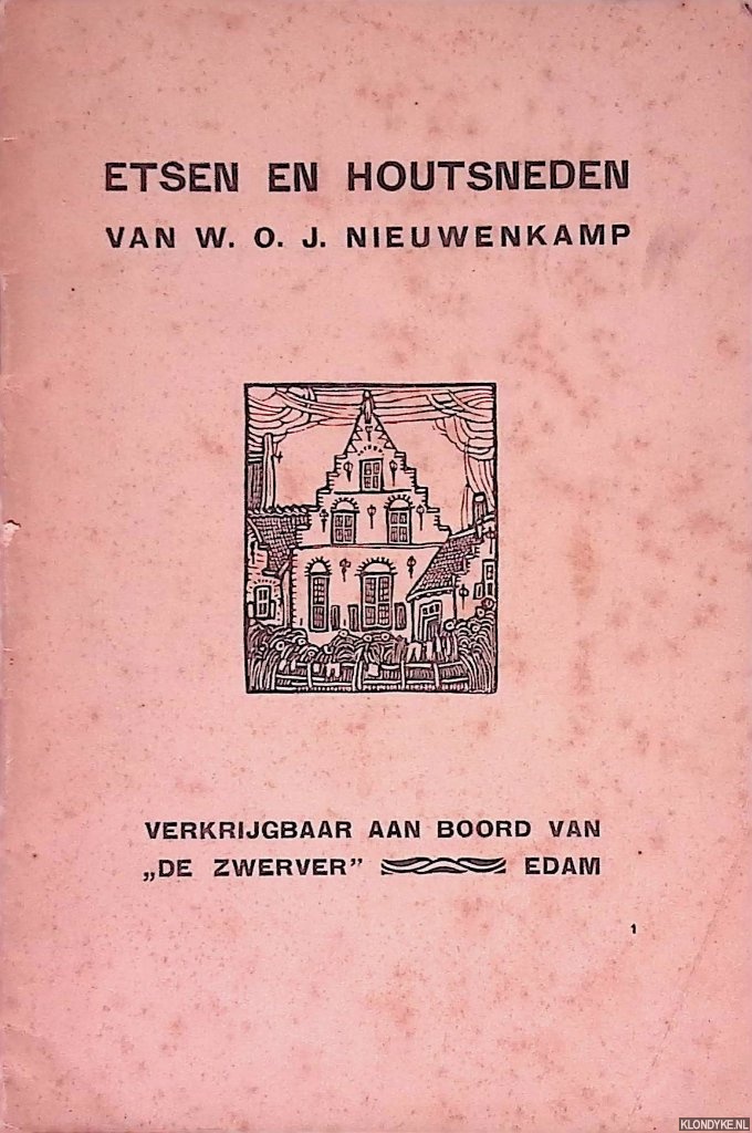 Nieuwenkamp, W.O.J. - Etsen en houtsneden van W.O.J. Nieuwenkamp verkrijgbaar aan boord van 