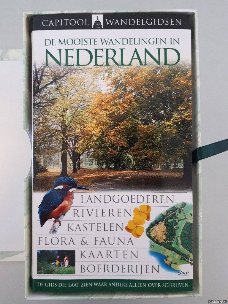 Dekkers, Manuel & Marian Kingma - Capitool wandelgidsen: de mooiste wandelingen in Nederland - Boek + 60 wandelingen op losse kaarten