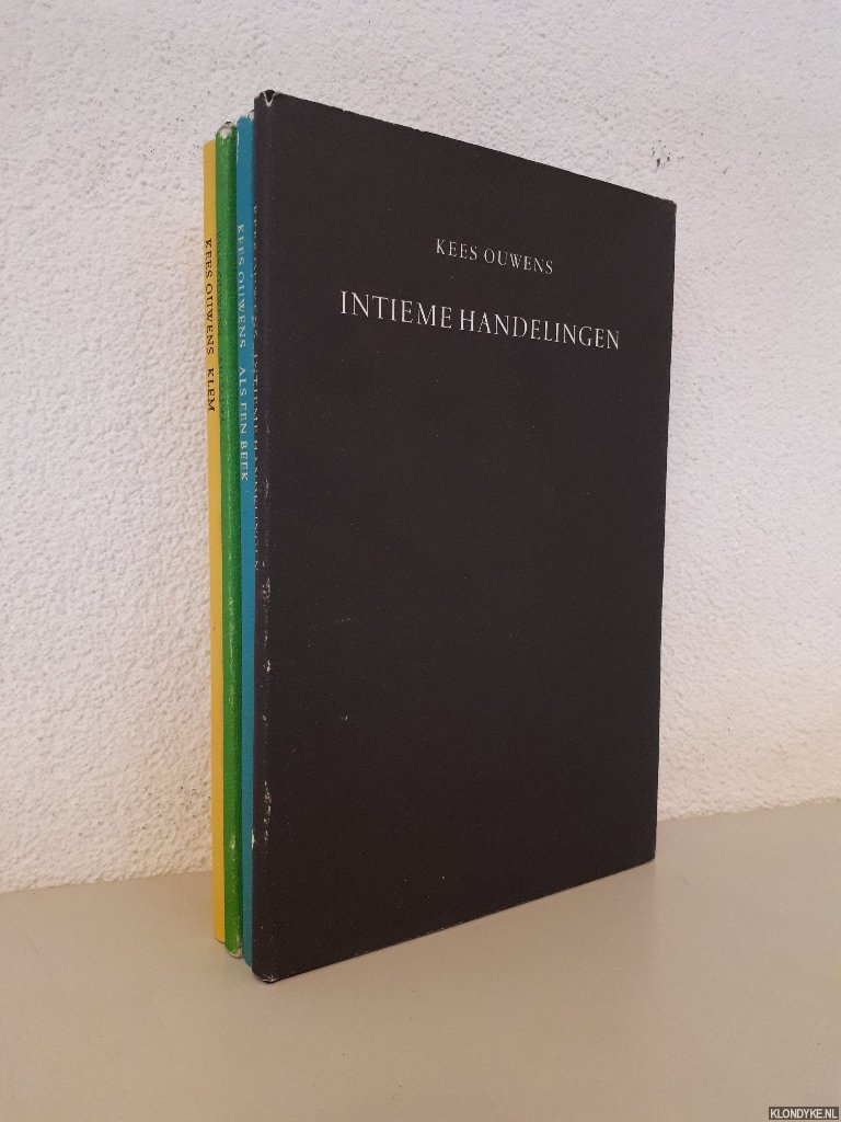 Ouwens, Kees - Intieme handelingen; Als een beek; Arcadia; Klem (4 delen)