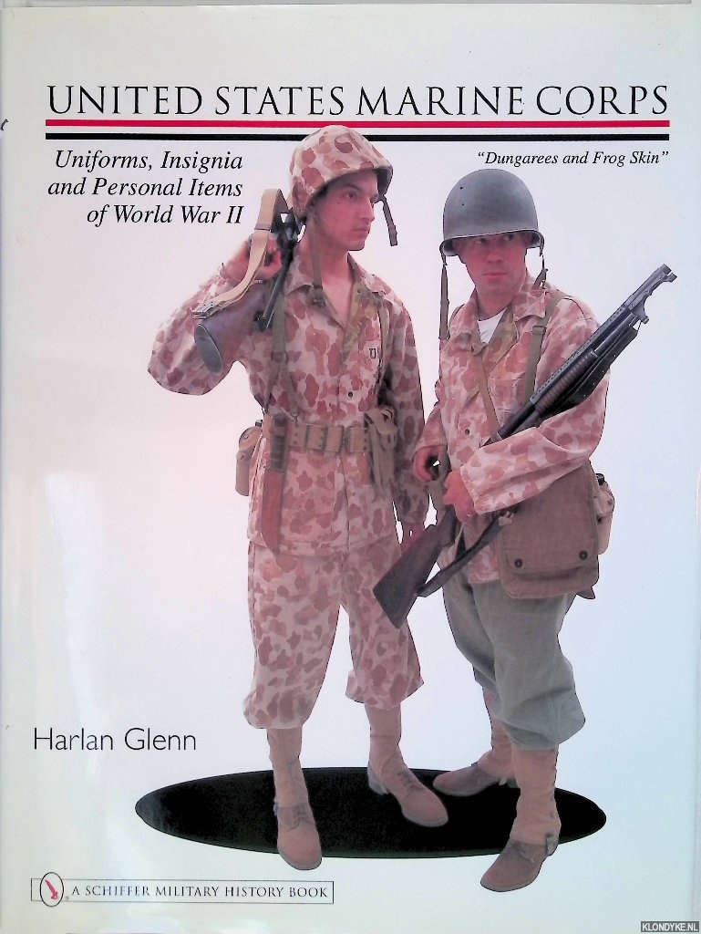 Glenn, Harlan - United States Marine Corps: Uniforms, Insignia and Personal Items of World War II