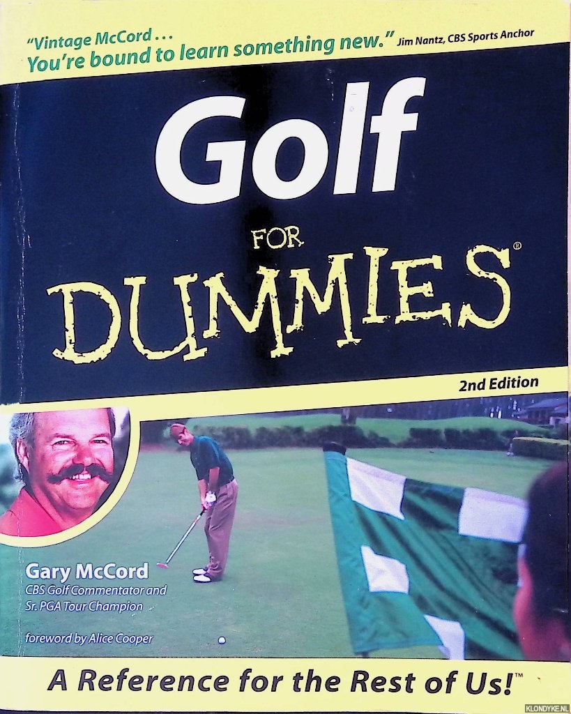 McCord, Gary - Golf for Dummies