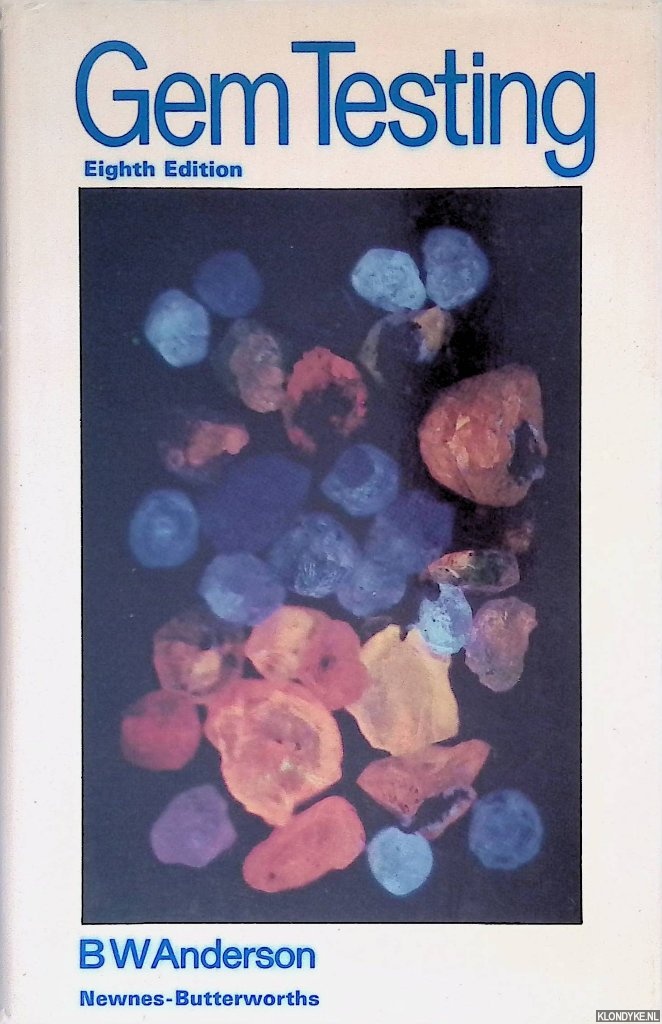 Anderson, B.W. - Gem Testing - Eight Edition