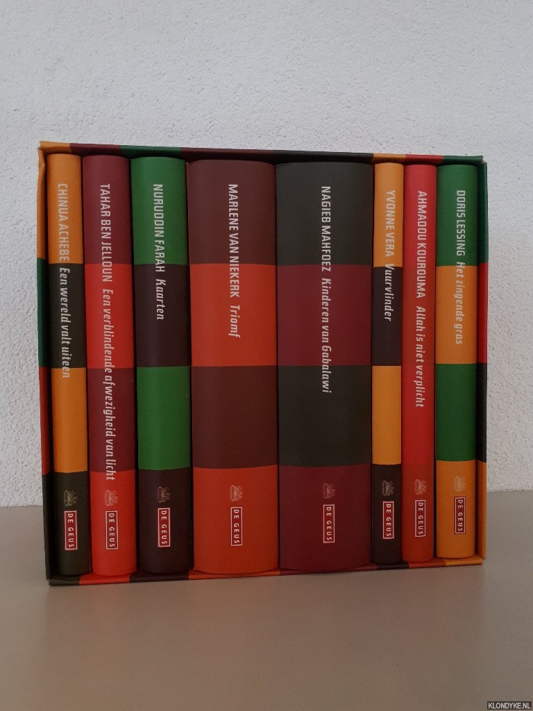 Lessing, Doris - en anderen - AfriCanon (8 delen in box)