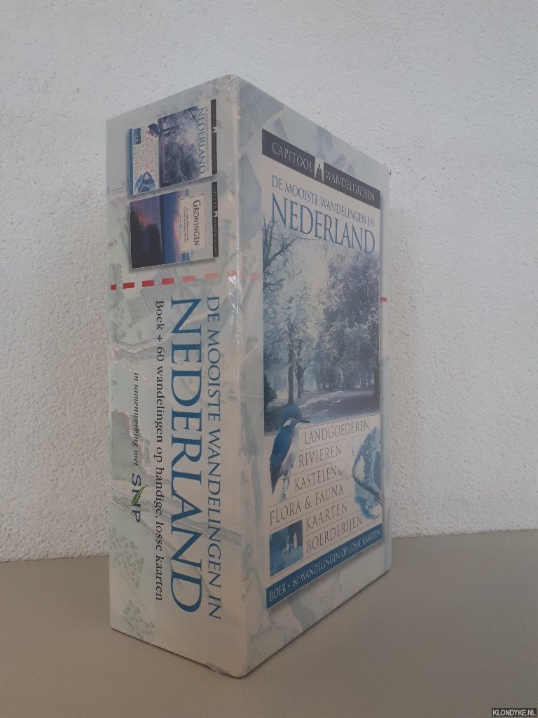 Dekkers, Manuel & Marian Kingma - Capitool wandelgidsen: de mooiste wandelingen in Nederland - Boek + 60 wandelingen op losse kaarten