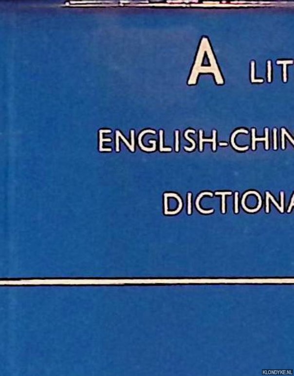 Various - A little English-Chinese Dictionary