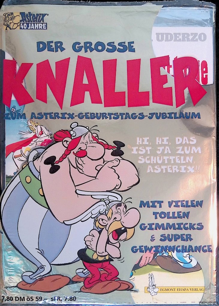 Goscinny, Ren & Albert Uderzo - Der grosse Knaller zum Asterix-Geburtstags-Jubilum: Band 4: Der Kampf der Huptlinge