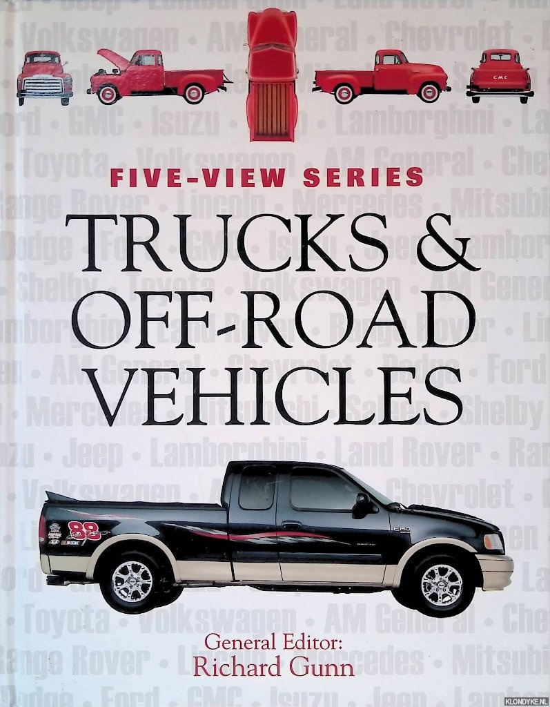 Gunn, Richard - Five-view series. Trucks & off-road vehicles