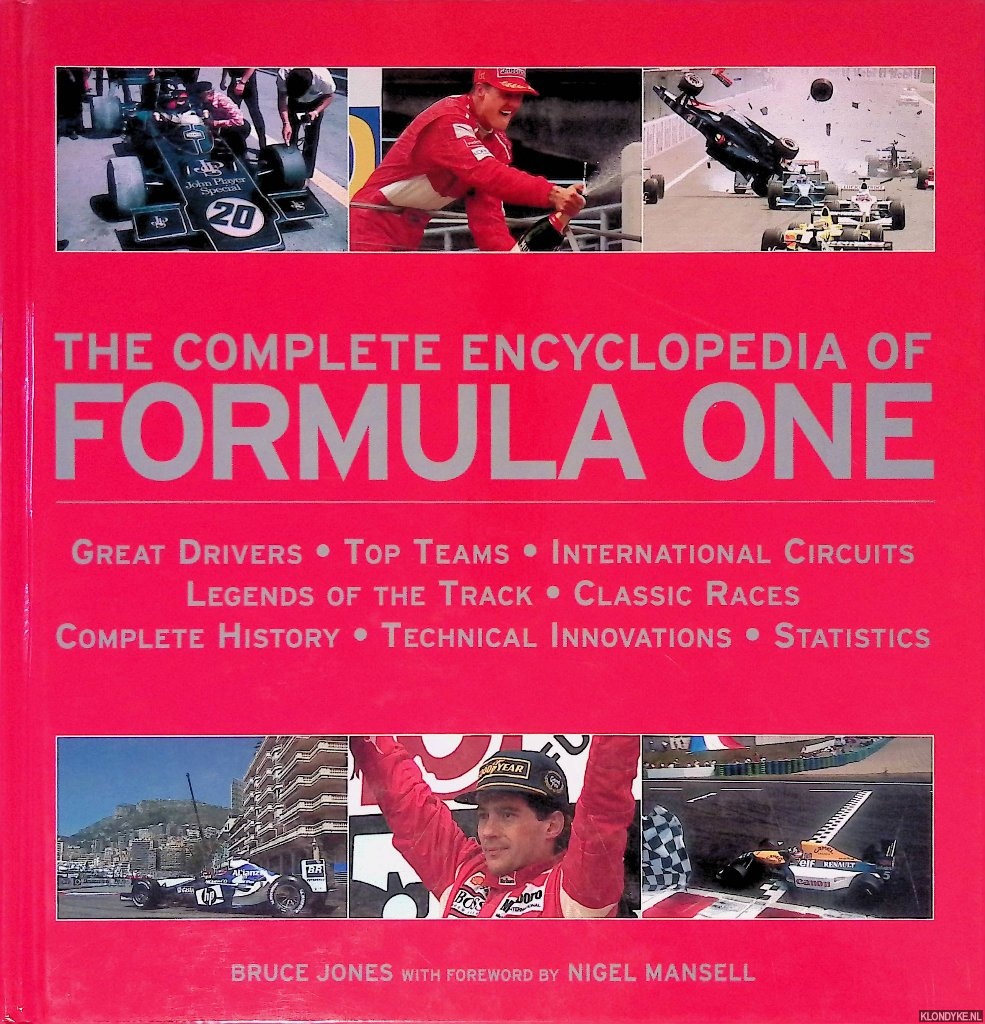 Jones, Bruce - The Complete Encyclopedia of Formula One