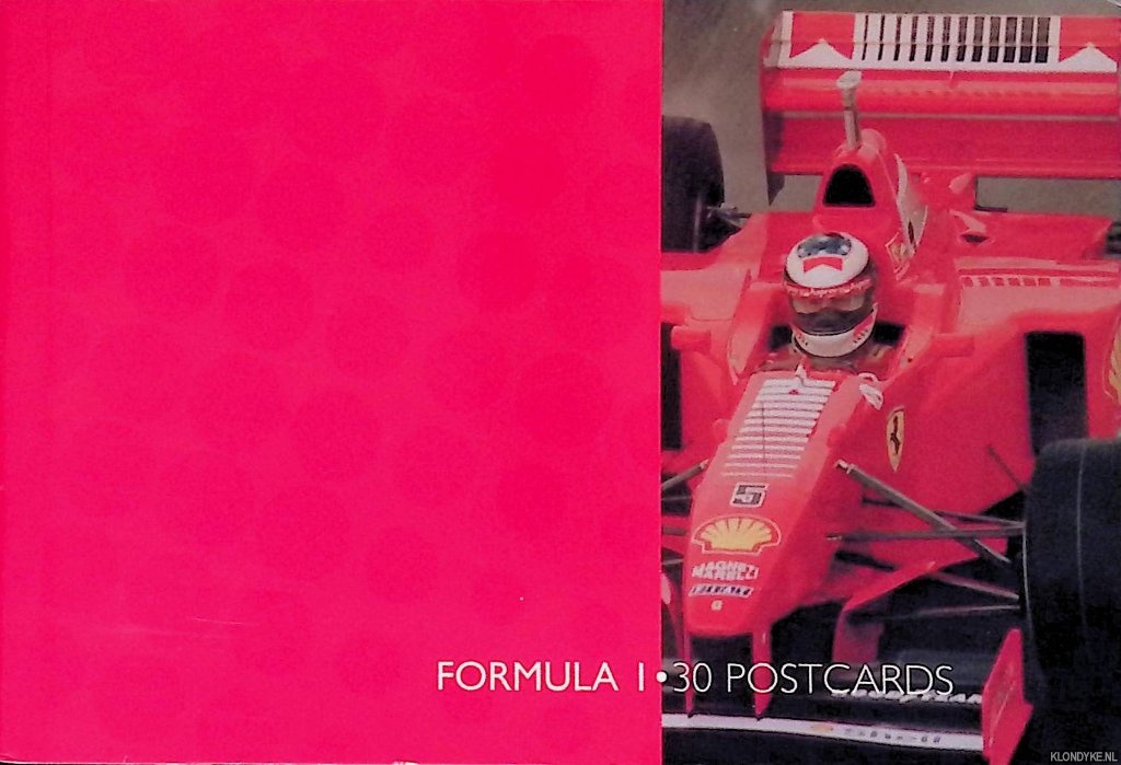Postcard Book - Formula I: 30 Postcards