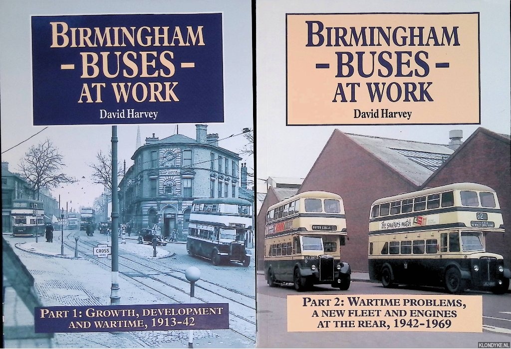 Harvey, David - Birmingham Buses at Work (2 volumes)