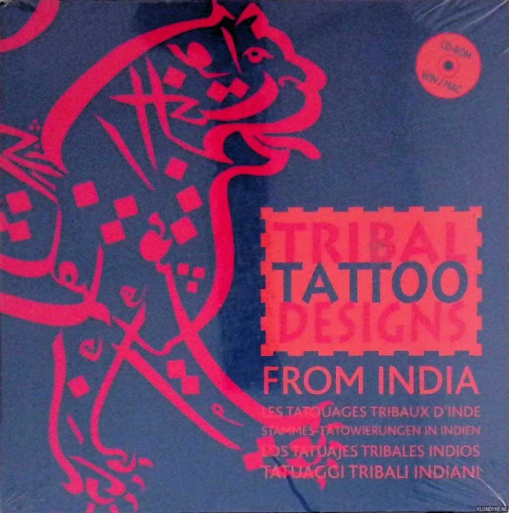 Dinter, Maarten Hesselt van - Tribal Tattoo Designs from India + CD-ROM