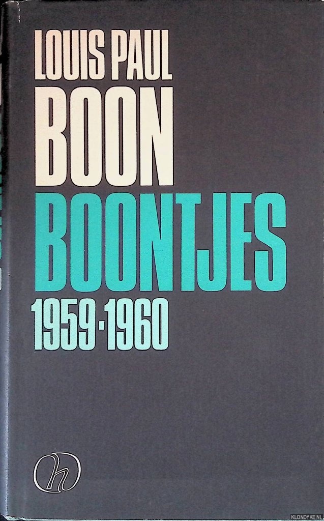 Boon, Louis Paul - Boontjes 1959-1960