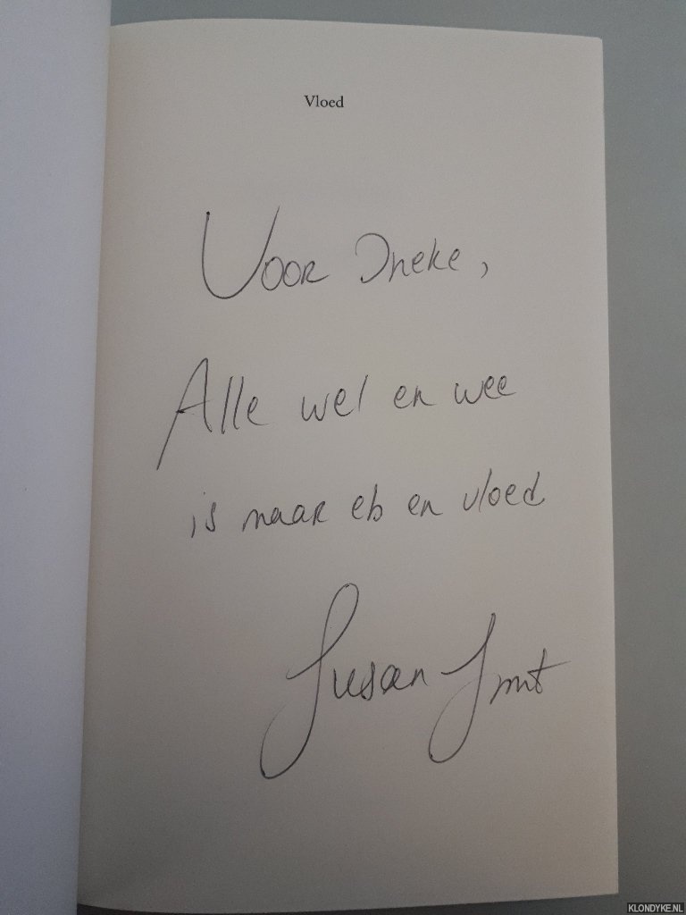 Smit, Susan - Vloed *GESIGNEERD*