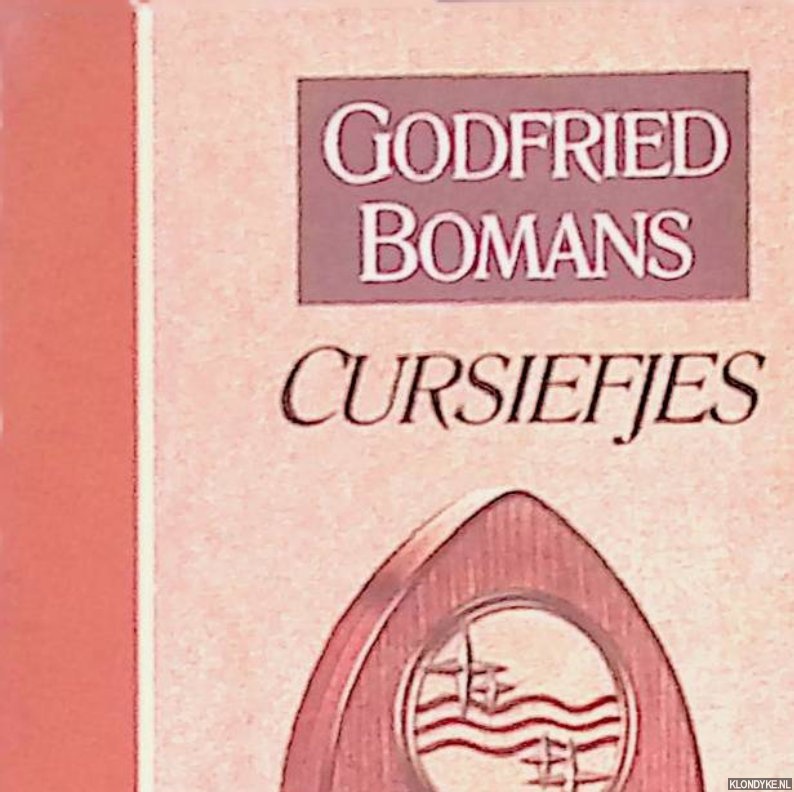 Bomans, Godfried - Cursiefjes (Mini-CD)