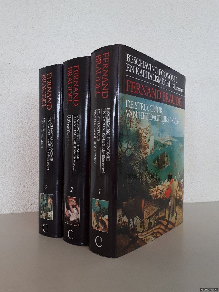 30 - Beschaving, economie en kapitalisme (15de - 18de eeuw) (3 delen)