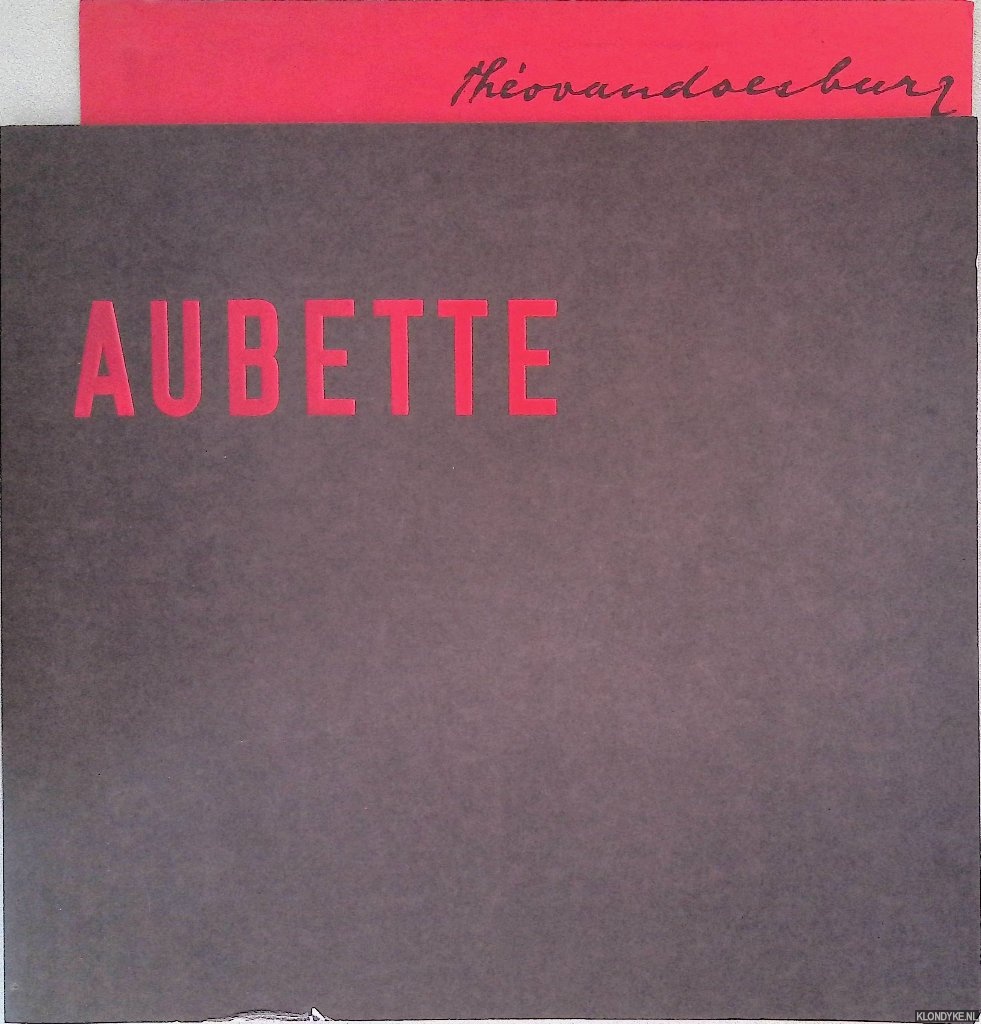 Doesburg, Theo van - Aspects mconnus de l'Aubette