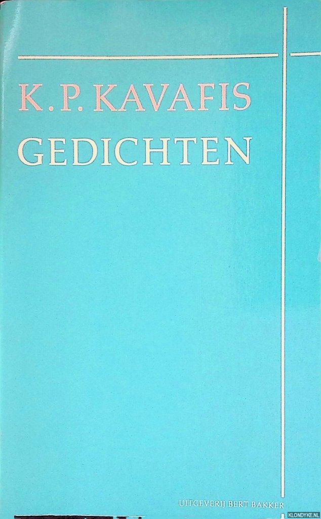 Kavafis, K.P. - Gedichten