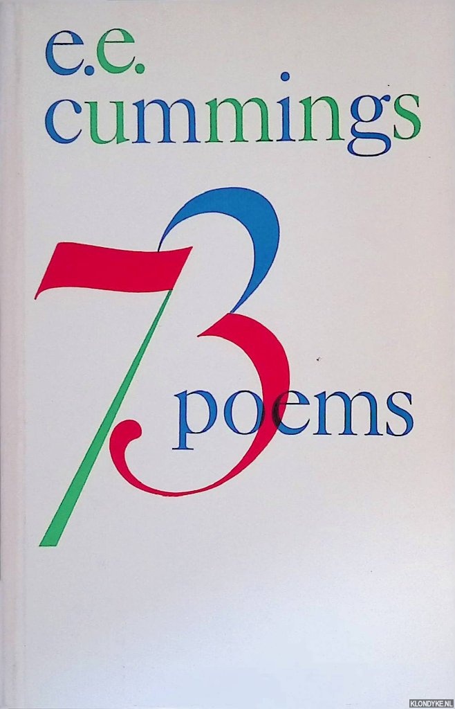 Cummings, E.E. - 73 Poems