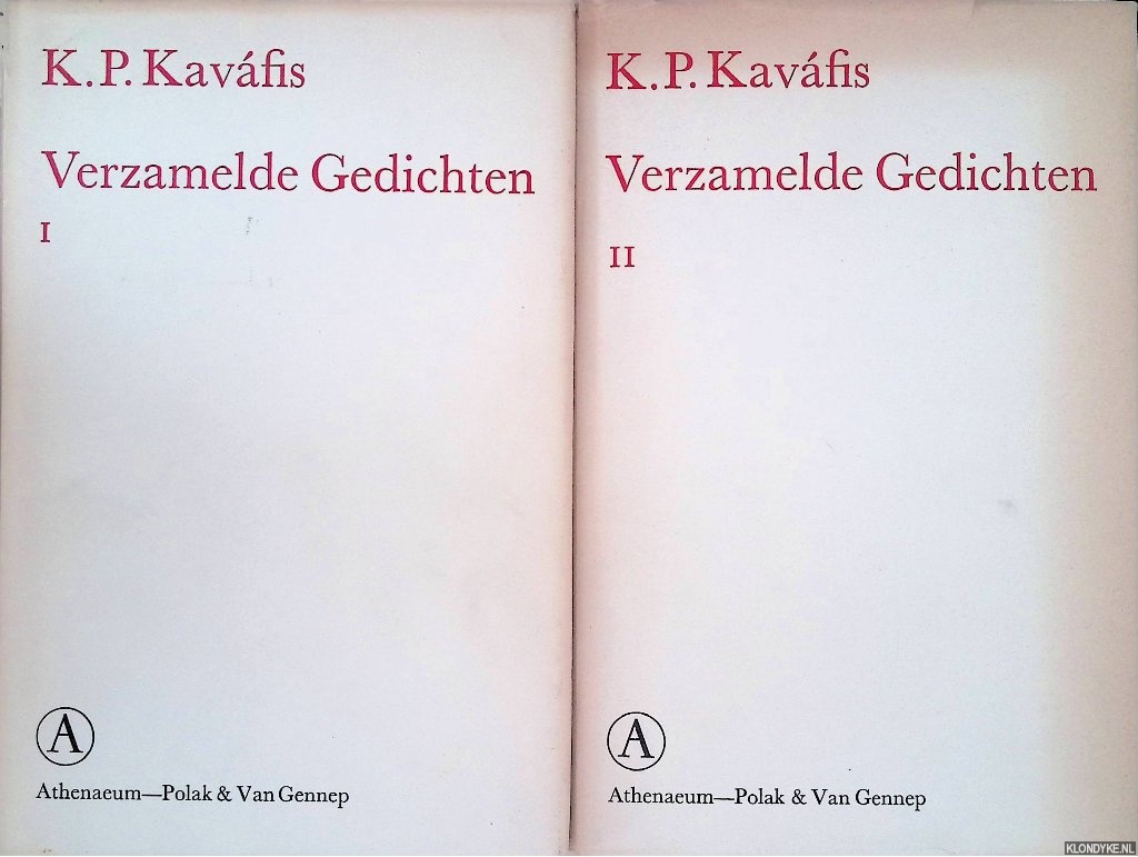 Kavfis, K.P. - Verzamelde gedichten (2 delen)