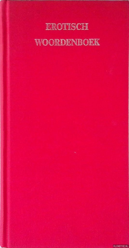 Heestermans, Hans - en anderen - Erotisch woordenboek