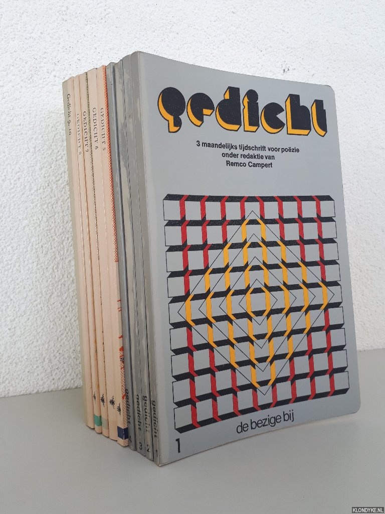 Campert, Remco (redactie) - Gedicht: 3 maandelijks tijdschrift voor pozie (9 afleveringen)