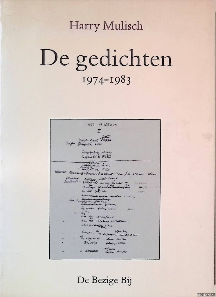 Mulisch, Harry - De gedichten, 1974-1983