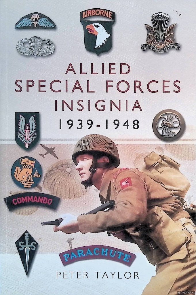 Taylor, Peter - Allied Special Forces Insignia 1939-1948