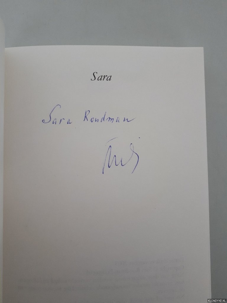 Roudman-Podgajets, Sara - Sara: mijn oorspronkelijke naam *GESIGNEERD*