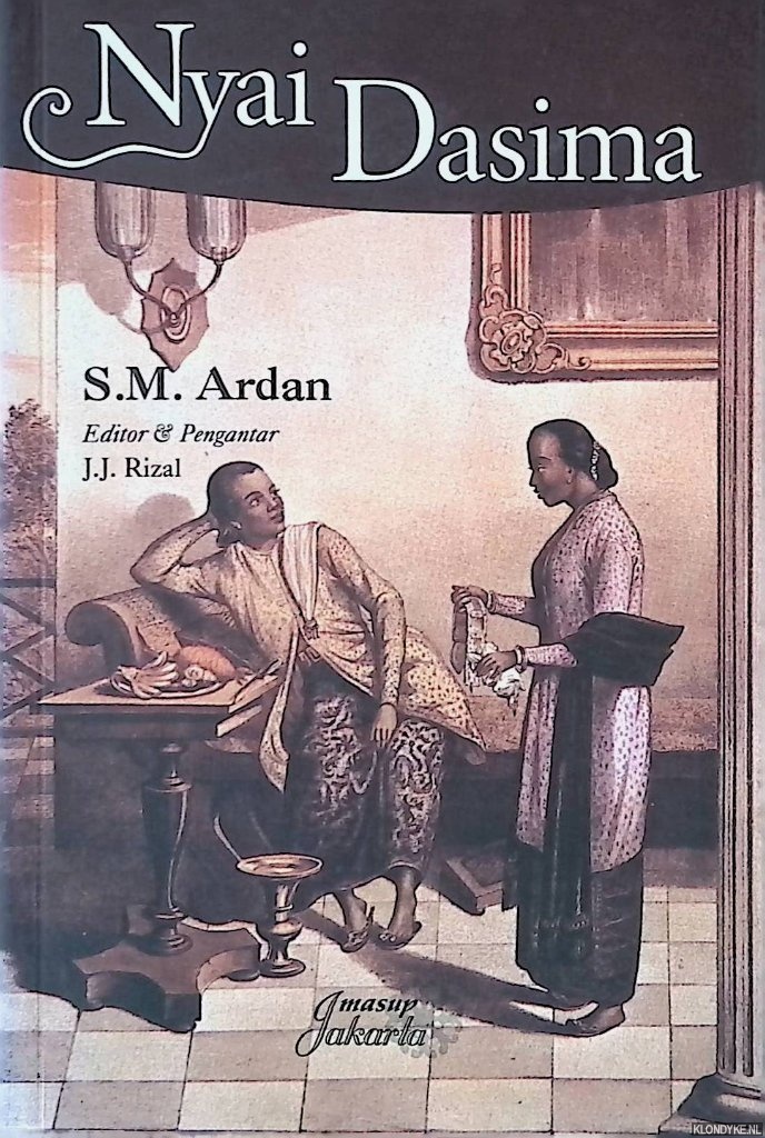 Ardan, S.M. & J.J. Rizal (editor) - Omslagafbeelding van Nyai Dasima Nyai Dasima