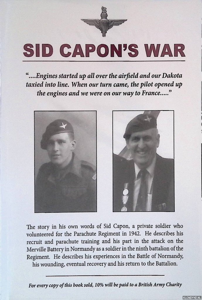 Strong, Michael - Sid Capon's War