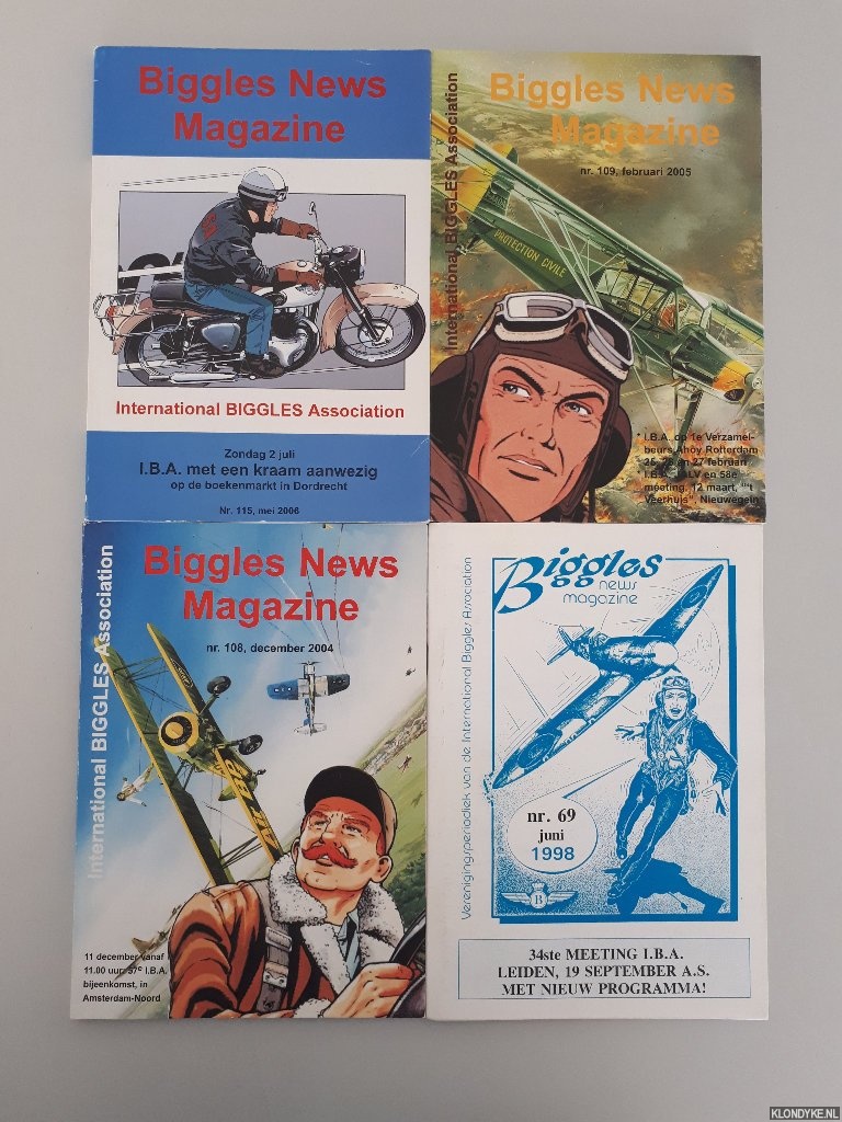 Meeuwis, Henk P. - en anderen - Biggles News Magazine (4 afleveringen)