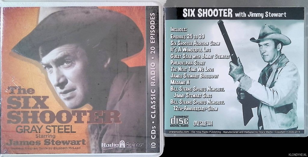 McLeod, Elizabeth (Program Guide) - The Six Shooter: Gray Steel starring James Stewart (2 volumes)