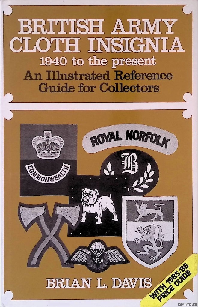 Davis, Brian L. - British Army Cloth Insignia