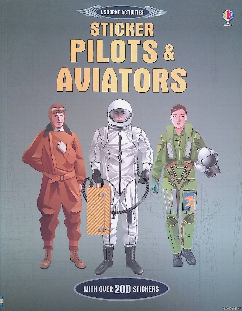 Martin, Jerome & Dusan Lakicevic (illustrations) - Sticker Pilots & Aviators