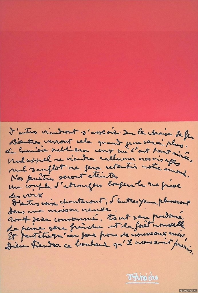 Crouwel, Wim (verzorging) & Maas, J.J.R. van der (vertaling) - Stedelijk Museum Amsterdam: Roger Bissire