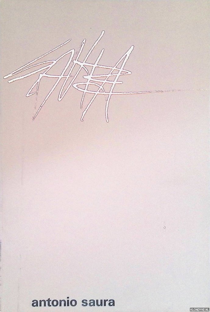 Crouwel, Wim (verzorging) - Stedelijk Museum Amsterdam: Antonio Saura